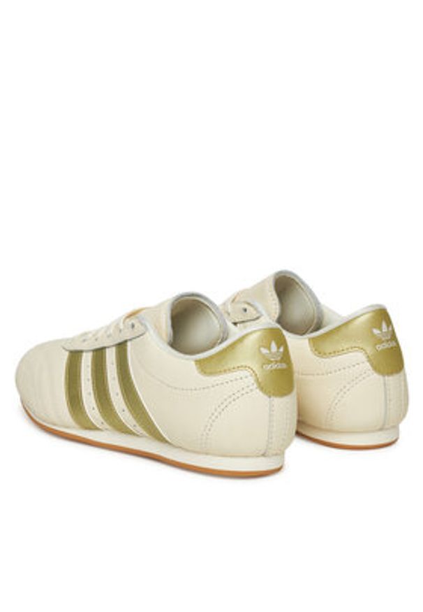 Adidas - adidas Sneakersy Taekwondo Lace JQ0570 Beżowy. Kolor: beżowy. Materiał: skóra