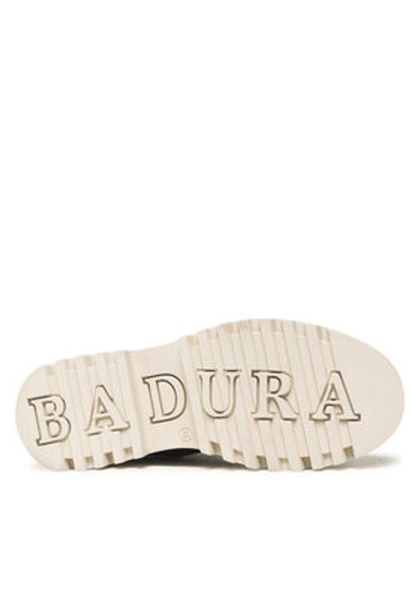 Badura Botki 3040 Czarny. Kolor: czarny. Materiał: skóra