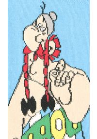 His Story - Skarpetki Bawełniane - Tematyczne - Obelix. Kolor: niebieski. Materiał: elastan, bawełna, poliamid #4