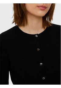 Vero Moda Kardigan Karis 10268702 Czarny Regular Fit. Kolor: czarny. Materiał: wiskoza #3