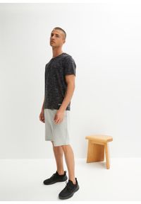 bonprix - Bermudy dresowe. Kolor: szary. Materiał: dresówka #2