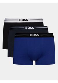 BOSS - Boss Komplet 3 par bokserek 50499390 Kolorowy. Materiał: bawełna. Wzór: kolorowy #1
