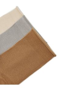 Nine West Skarpety długie BR_NW_01_Z_SS25 (3 PACK) Kolorowy. Materiał: wiskoza. Wzór: kolorowy #2