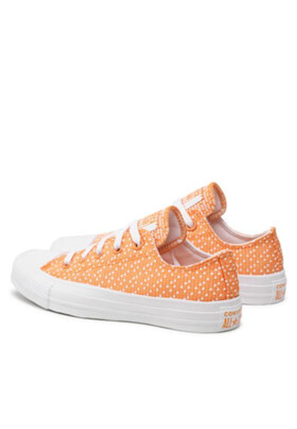 Converse Trampki Chuck Taylor All Star Light Curyy 572623C Pomarańczowy. Kolor: pomarańczowy. Materiał: materiał