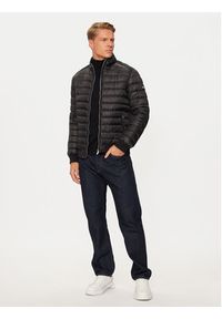 Karl Lagerfeld - KARL LAGERFELD Kurtka puchowa 505033 544587 Czarny Regular Fit. Typ kołnierza: dekolt w karo. Kolor: czarny. Materiał: syntetyk #5