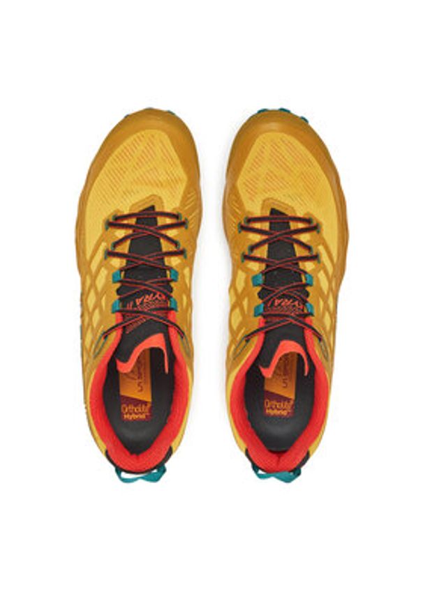 LA SPORTIVA - La Sportiva Buty do biegania Akyra II 44F735733 Żółty. Kolor: żółty. Materiał: materiał