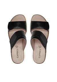 Caprice Klapki 9-27250-42 Czarny. Kolor: czarny. Materiał: skóra #3