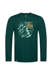 Lowa - Męska koszulka t-shirt Aldar Green 2XL - organiczna bawełna. Kolor: zielony. Materiał: bawełna. Sport: turystyka piesza #1