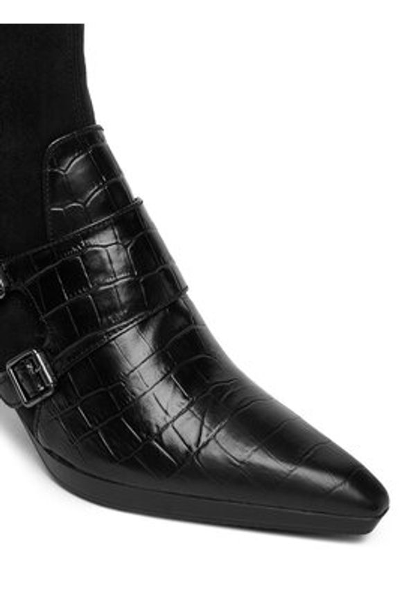 Hispanitas Kozaki HI254329 Czarny. Kolor: czarny. Materiał: skóra