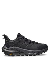 HOKA - Hoka Trekkingi Kaha 2 Low Gtx GORE-TEX 1123190 Czarny. Kolor: czarny. Materiał: skóra. Technologia: Gore-Tex. Sport: turystyka piesza