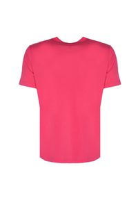 Champion T-Shirt | 210972 | Mężczyzna | Różowy. Okazja: na co dzień. Kolor: różowy. Materiał: bawełna. Wzór: aplikacja. Styl: casual #2