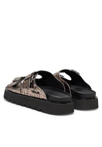 Replay - REPLAY Klapki GWF81 .000.C0040S Złoty. Kolor: złoty. Materiał: skóra #3