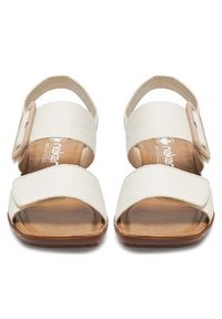Rieker Sandały 62663-60 Écru. Materiał: syntetyk, materiał #4