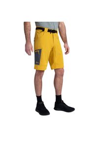 Szorty Kilpi Navia. Kolor: żółty. Sport: turystyka piesza #1