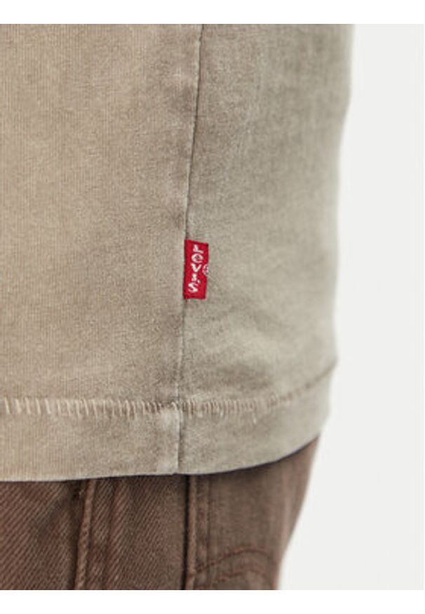 Levi's® T-Shirt Red Tab™ Vintage A0637-0134 Szary Boxy Fit. Kolor: szary. Materiał: bawełna. Styl: vintage