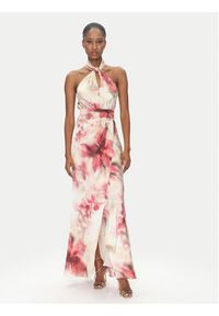 Marciano Guess Sukienka wieczorowa 5GGK18 7099Z Beżowy Regular Fit. Kolor: beżowy. Materiał: syntetyk. Styl: wizytowy #5