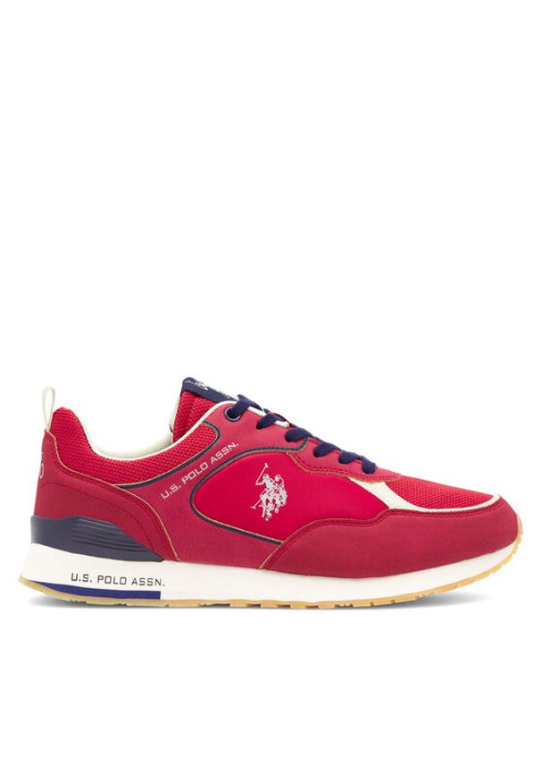 U.S. Polo Assn. Sneakersy TABRY007 Czerwony. Kolor: czerwony. Materiał: materiał