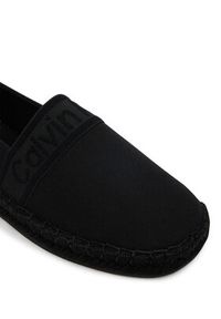 Calvin Klein Espadryle Oblique Espadrille Webbing HW0HW02934 Czarny. Kolor: czarny. Materiał: materiał #3