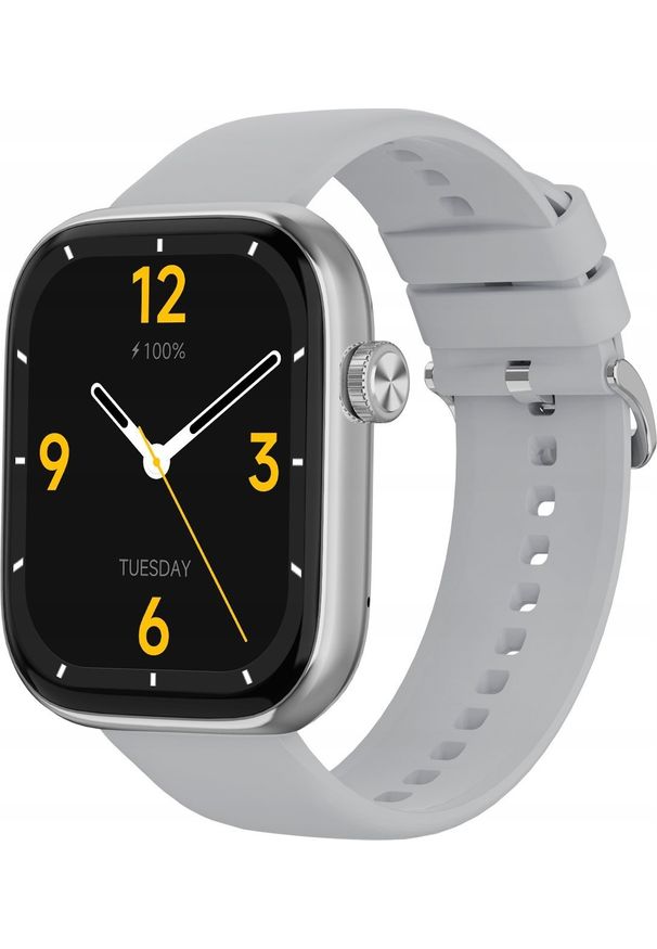 NoName - IMIKI - SMART WATCH IMIKI ST2 SILVER. Rodzaj zegarka: smartwatch