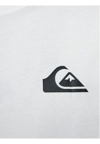 Quiksilver T-Shirt Mw Mini Logo EQYZT07657 Biały Regular Fit. Kolor: biały. Materiał: bawełna #2