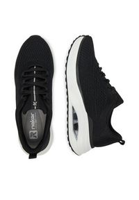 Rieker Revolution Lifestyle Sneakersy W2701-00 Czarny. Kolor: czarny. Materiał: materiał #7