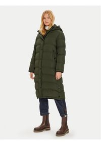 Pepe Jeans Płaszcz zimowy Bibi PL402437 Zielony Loose Fit. Kolor: zielony. Materiał: syntetyk. Sezon: zima