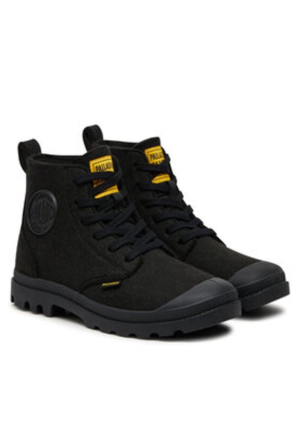Palladium Trapery Pampa Hi Merino 74377-008-M Czarny. Kolor: czarny. Materiał: materiał, wełna