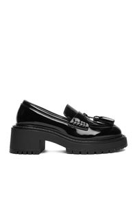 Loafersy Badura. Kolor: czarny