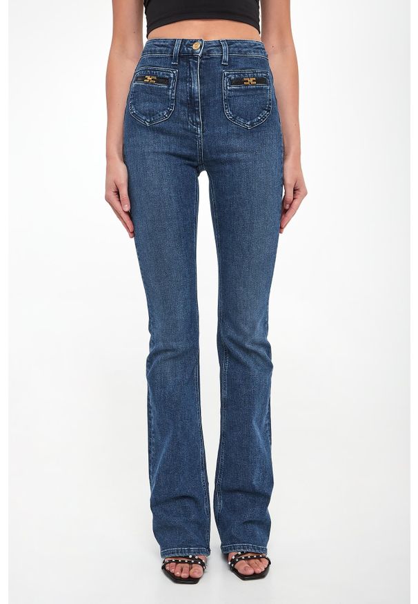 Elisabetta Franchi - Jeansy damskie ELISABETTA FRANCHI