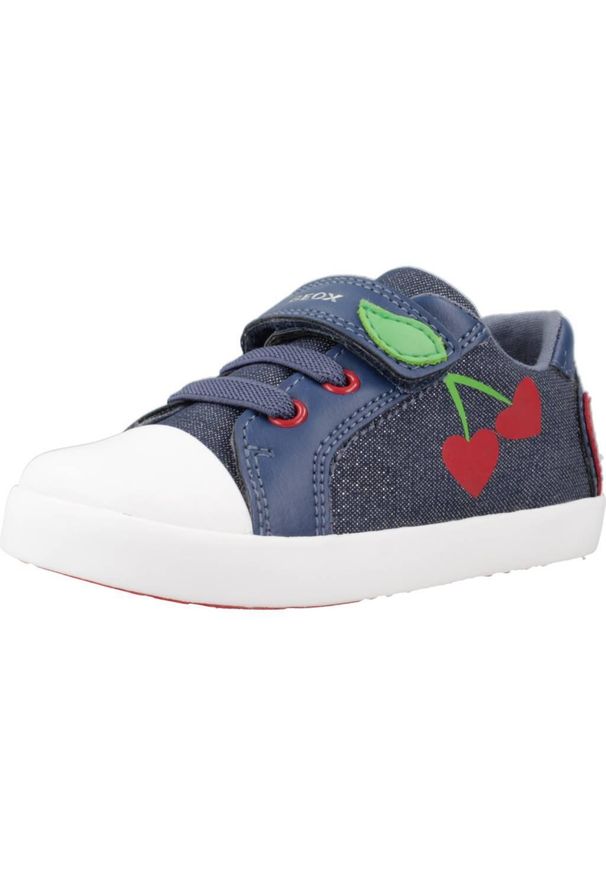 Buty dziecięce Geox Kilwi. Kolor: czerwony, niebieski, wielokolorowy. Sport: turystyka piesza