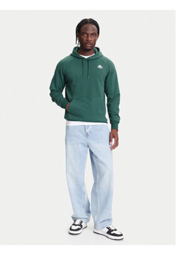 Kappa Bluza Authentic 321W7GW Zielony Regular Fit. Kolor: zielony. Materiał: bawełna