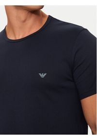 Emporio Armani Underwear Komplet 2 t-shirtów 111267 4F722 70835 Granatowy Slim Fit. Kolor: niebieski. Materiał: bawełna #7