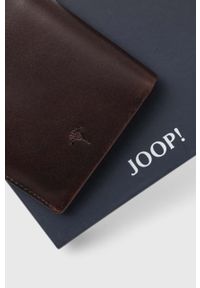 JOOP! - Joop! portfel męski kolor brązowy. Kolor: brązowy. Materiał: materiał. Wzór: gładki #3