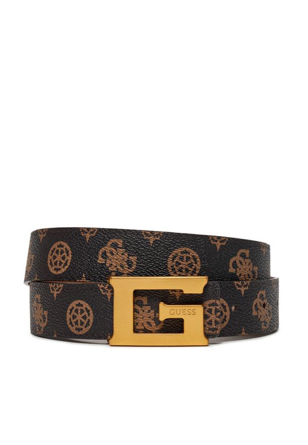 Guess Pasek Damski Kuba (PA) Belts BW9154 P4330 Brązowy. Kolor: brązowy. Materiał: skóra