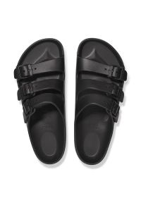Birkenstock Florida III Flex Platform EVA Black Klapki damskie. Okazja: na plażę. Kolor: czarny. Wzór: paski. Sezon: lato. Obcas: na platformie. Styl: klasyczny, elegancki #3