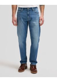 Lee - MĘSKIE SPODNIE LEE DAVID REGULAR TAPERED SELVEDGE BLUE FORCE 112380202 #1