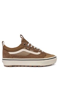 Sneakersy Vans. Kolor: brązowy. Model: Vans Old Skool