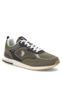 U.S. Polo Assn. Sneakersy TABRY007A Khaki. Kolor: brązowy. Materiał: materiał #5