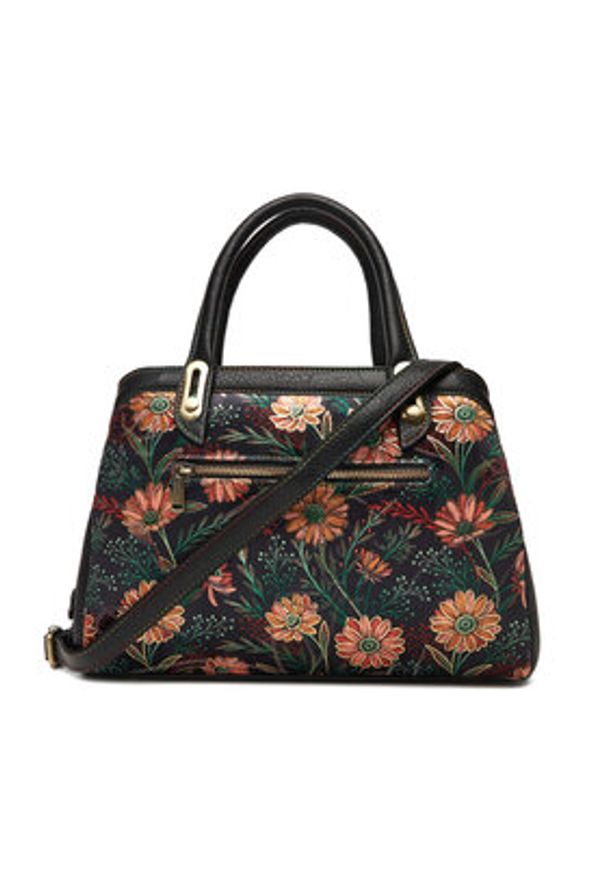 Laura Vita Torebka Aramis 05 Czarny. Kolor: czarny. Materiał: skórzane