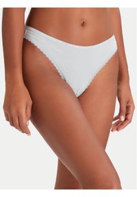 TOMMY HILFIGER - Tommy Hilfiger Komplet 3 par stringów UW0UW05954 Kolorowy. Materiał: bawełna. Wzór: kolorowy