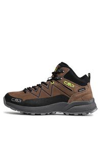 CMP Trekkingi Kaleepso Mid Hiking Shoe Wp 31Q4917 Brązowy. Kolor: brązowy. Materiał: zamsz, skóra. Sport: turystyka piesza #7