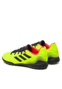 Adidas - adidas Buty Copa Sense.3 Tg J GZ1378 Żółty. Kolor: żółty. Materiał: skóra