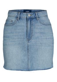 JJXX Spódnica jeansowa 12227846 Niebieski. Kolor: niebieski. Materiał: jeans