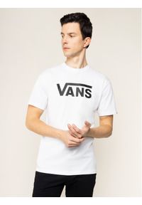 Vans T-Shirt Classic VN000GGGYB21 Biały Classic Fit. Kolor: biały. Materiał: bawełna #1
