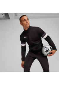 Dres męski Puma Team Rise. Kolor: biały, czarny, wielokolorowy. Materiał: dresówka