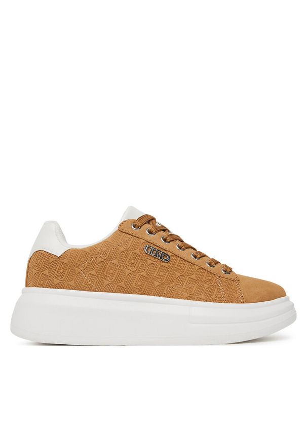 Sneakersy Liu Jo. Kolor: brązowy