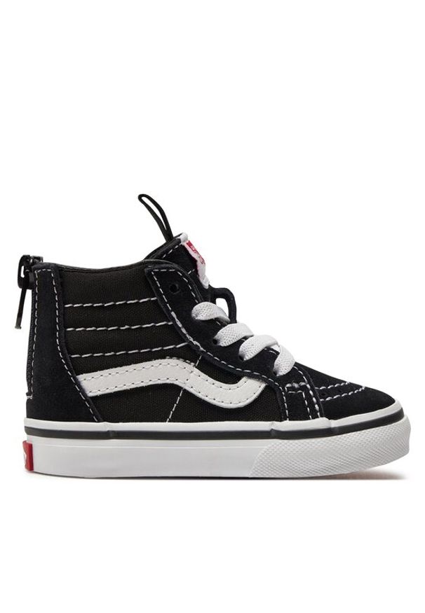 Vans Sneakersy Sk8-Hi Zip VN000XG5Y281 Czarny. Kolor: czarny. Materiał: zamsz, skóra. Model: Vans SK8