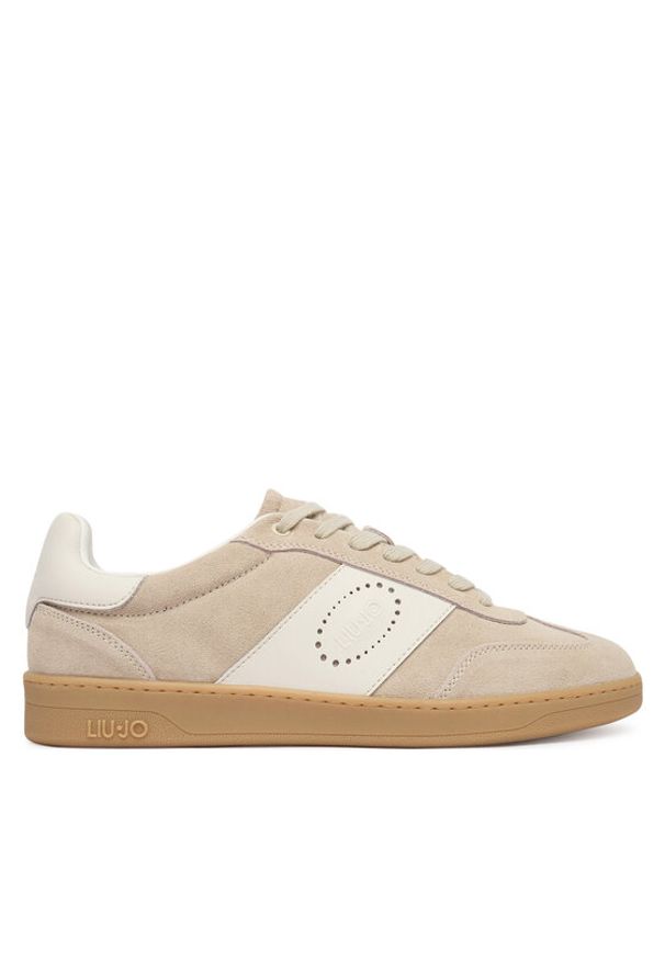 Liu Jo Sneakersy 7B6015 PX310 Beżowy. Kolor: beżowy. Materiał: skóra, zamsz