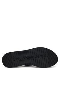 Calvin Klein Jeans Espadryle Sporty Rope Mg Lth Webbing YW0YW01704 Czarny. Kolor: czarny. Materiał: materiał. Styl: sportowy #3