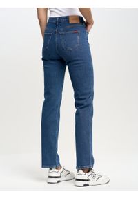Big-Star - Spodnie jeans damskie Winona 535. Okazja: na co dzień. Kolor: niebieski. Styl: retro, vintage, casual, elegancki, klasyczny #3